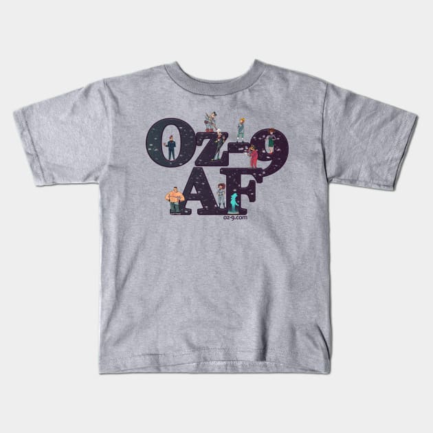 The Alix collection: Oz 9 AF Now with 200% more assassins Kids T-Shirt by Oz9